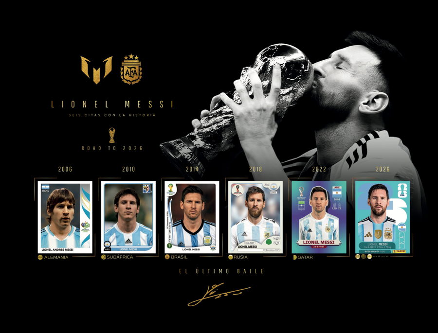 Cuadro Homenaje Lionel Messi