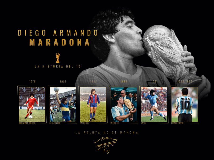 Cuadro Homenaje Diego Maradona