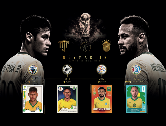 Cuadro Homenaje Neymar Jr.